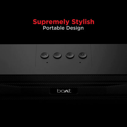 boAt Aavante Bar 4000DA with Dolby Atmos 3D 200 W Bluetooth Soundbar (Premium Black, 2.1 Channel) - Nalanda Enterprises