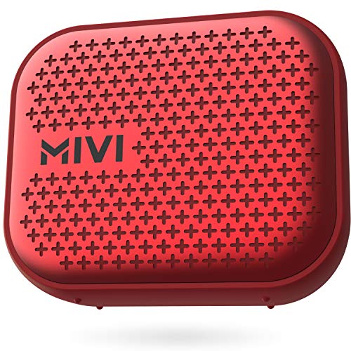 Mivi Roam 2 Bluetooth Speakers wireless-5W Portable Speaker,24 Hours Playtime,Powerful Bass, Wireless Stereo Speaker with Studio Quality Sound,Waterproof, Bluetooth 5.0 and in-Built Mic, Made In India - Nalanda Enterprises