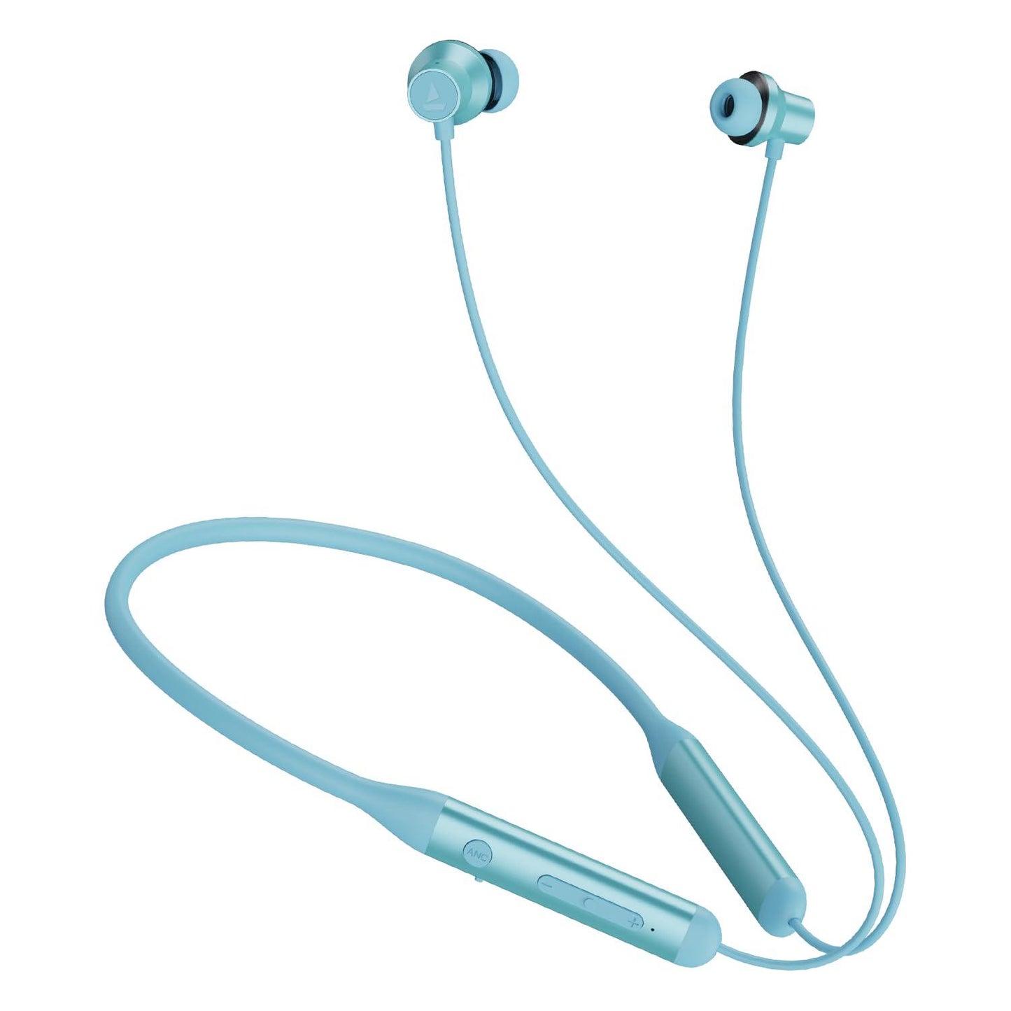 boAt Rockerz 280 ANC w/Crystal Bionic Sound Powered by Dirac Opteo, Active Noise Cancellation, 13mm Drivers, ASAP Charge, 24H Playback & ENx Tech in- Ear Bluetooth Neckband(Gunmetal Black) - Nalanda Enterprises