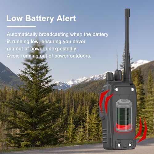 2 Pack BAOFENG BF-888S Walkie Talkie USB-C Charging 16 Channels Ham Radio Upgraded H-888S Two Way Radio for Adult with Earpiece and Programming Cable (Black)|B0DD6RSSP3