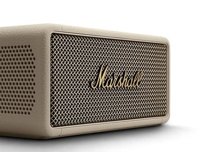 Marshall Middleton Portable Bluetooth Speaker with 20+ Hours of Portable Playtime, 360° Sound, Dust & Waterproof (IP67) - Cream - Nalanda Enterprises