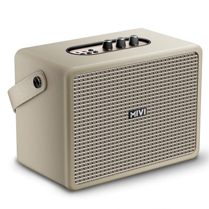 Mivi SuperBox Classic 120W Portable Bluetooth Speaker [New Launch] | Premium Sound with Built-in Subwoofer, Bass & Treble Control Knobs, AUX & USB Support | Made in India|B0FB44F3NZ