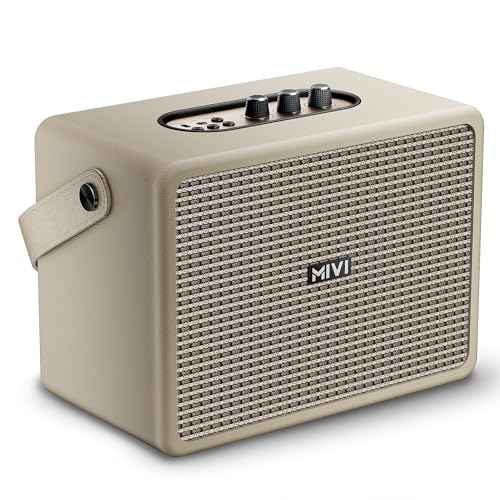 Mivi SuperBox Classic 120W Portable Bluetooth Speaker [New Launch] | Premium Sound with Built-in Subwoofer, Bass & Treble Control Knobs, AUX & USB Support | Made in India|B0FB44F3NZ