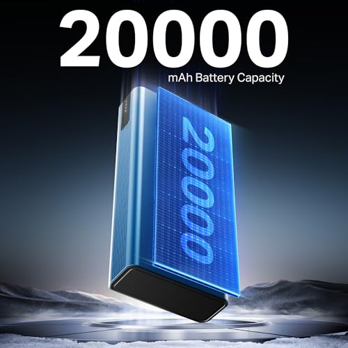 boAt Energyshroom PB435 20000 mAh 35W Super Fast Charging Power Bank, Smart 12 Layer Protection (4X Output Ports, Supports Android, iPhone, Tablets, Earbuds, etc.) (Navy Blue)|B0F48HHWKX