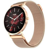 Noise Diva 2 Fashion Smart Watch for Women with Sleekest Dial, AMOLED Display, Snug Fit, Improved Female Cycle Tracker, BT Calling, Sleep Tracking, AI Voice Assistance, Password Protection (Rose Link) - Nalanda Enterprises