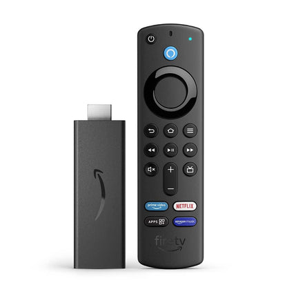 Amazon Fire TV Stick with Alexa Voice Remote (includes TV and app controls) | HD streaming device - Nalanda Enterprises