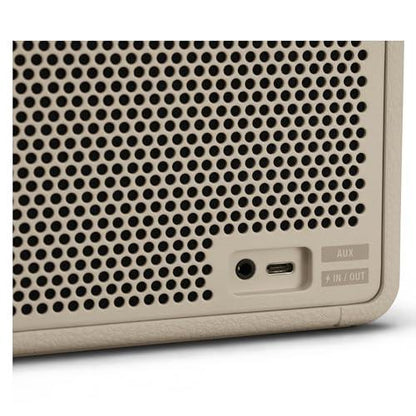 Marshall Middleton Portable Bluetooth Speaker with 20+ Hours of Portable Playtime, 360° Sound, Dust & Waterproof (IP67) - Cream - Nalanda Enterprises