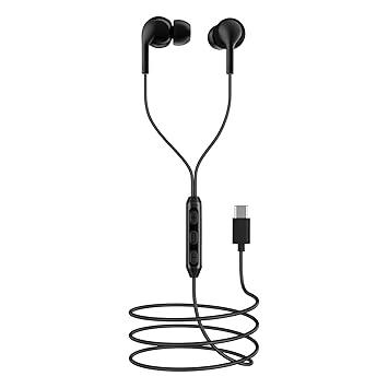 boAt Bassheads 100 C Wired Earphones with Type-C Jack, in-Line Microphone, in Ear, 10Mm Drivers, Signature Sound, Integrated Controls & Multi-Os Compatibility(Black) - Nalanda Enterprises