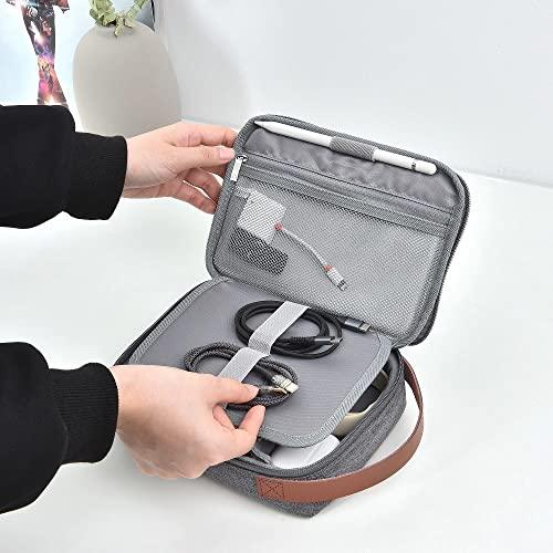 WIWU Electronics Organizer, Waterproof Travel Cable Organizer Bag, Large Capacity Organizer for Apple Pencil, Hard Drives, Phone, USB, By BEING ONE (Black) - Nalanda Enterprises