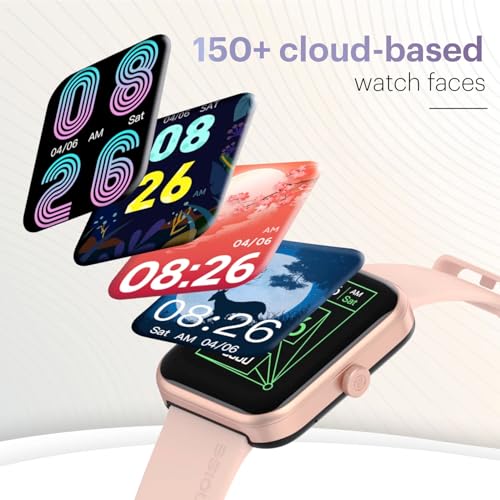 Noise Pulse 2 Max 1.85" Display, Bluetooth Calling Smart Watch, 10 Days Battery, 550 NITS Brightness, Smart DND, 100 Sports Modes, Smartwatch for Men and Women (Jet Black)|B0B6BLTGTT