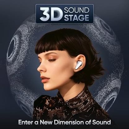 Mivi DuoPods i7 in Ear Ear Buds Wireless -The 3rd Dimension of Sound with 3D Soundstage, High Fidelity Drivers, Advanced Audio Codec for Lossless Audio Earbuds, Made in India|B0DJ2Y9BP7