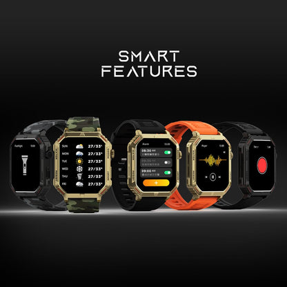 Fire-Boltt Strike Smart Watch 1.95” AMOLED Display, 800 NITS Brightness, 123 Sports Modes, Bluetooth Calling, Always On Mechanism