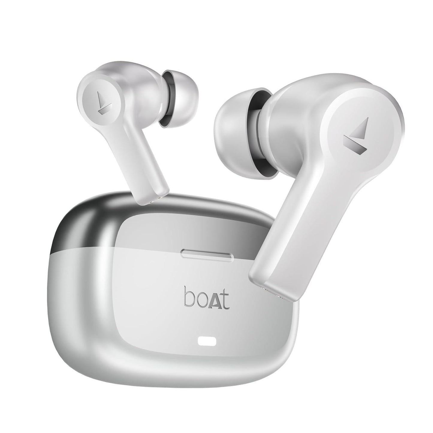 boAt Nirvana Lucid w/ 32 dB ANC, Multi-Point Connectivity, in-Ear Detection, 60HRS Playback, Hearables App, 4 Mics ENx, IPX5 Truly Wireless in Ear Earbuds, TWS Ear Buds - Nalanda Enterprises