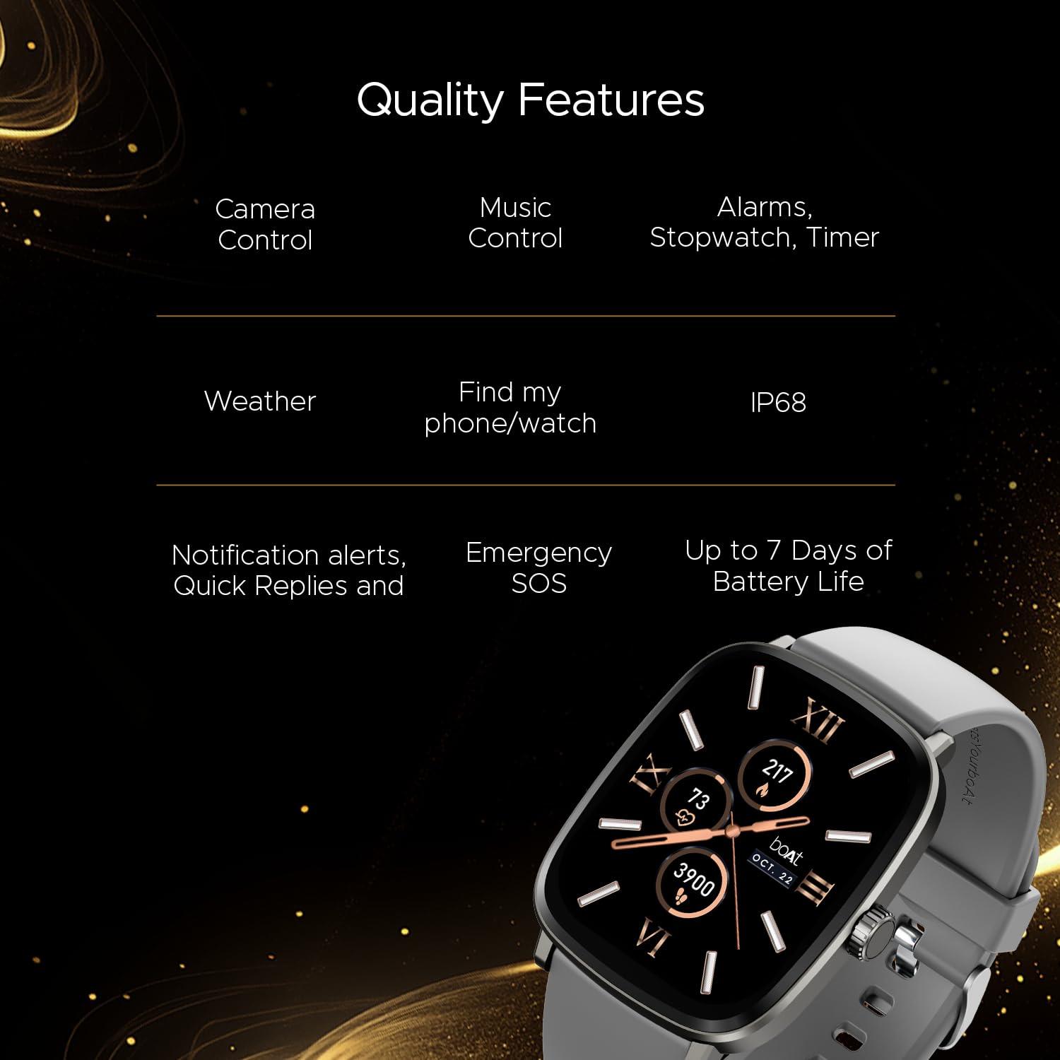boAt Ultima Regal Smart Watch - Nalanda Enterprises