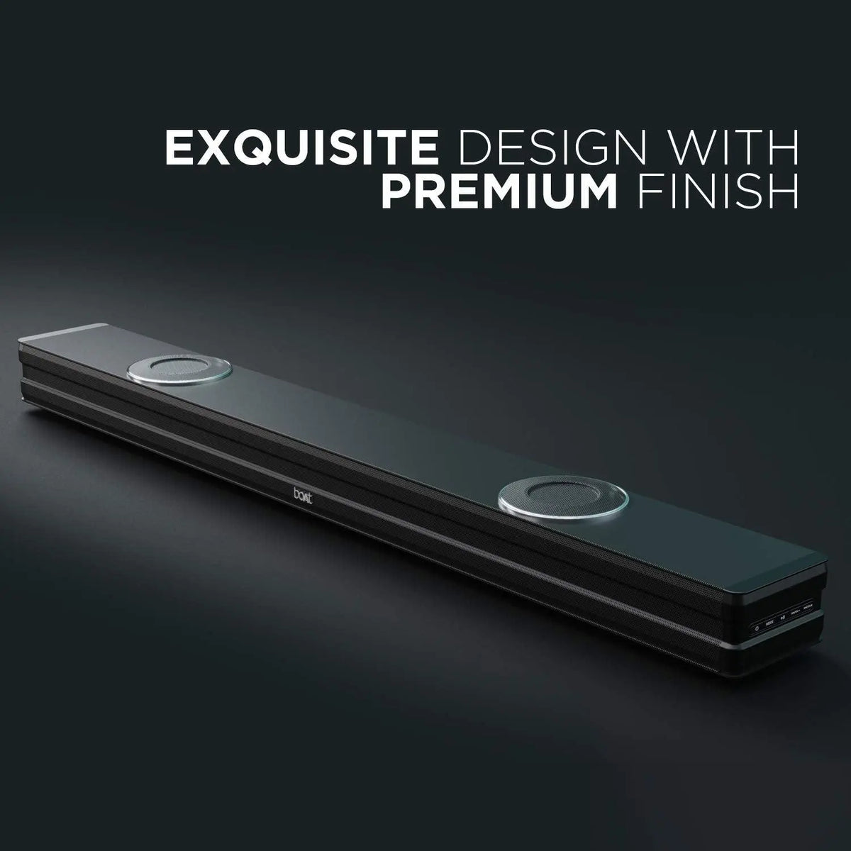 boAt Aavante Bar 4000DA with Dolby Atmos 3D 200 W Bluetooth Soundbar (Premium Black, 2.1 Channel) - Nalanda Enterprises