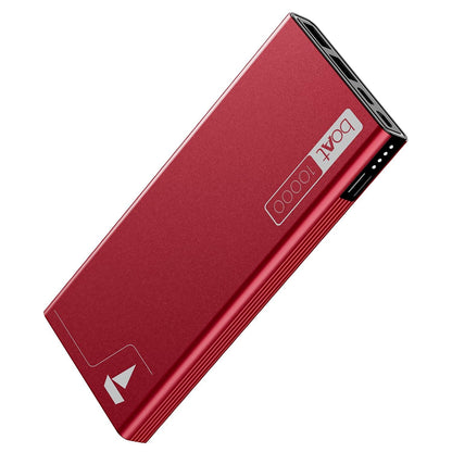 boAt EnergyShroom PB300 Air 10000 mAh 22.5W Pocket Size Power Bank with Compact and Lightweight Design, LED Battery Display, 12 Layer Smart IC Protection & Smart Power Management(Carbon Black) - Nalanda Enterprises