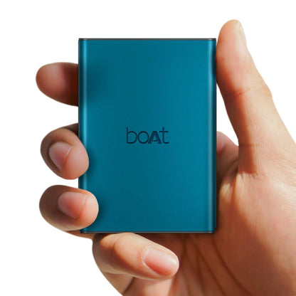 boAt Newly Launched Pocket Energyshroom PB400 Pro 20000mAh | Compact Power Bank w/Type-C Input (2-Way Port), 3X Output Ports,2-Way 22.5W Fast Charging, Pass-Through Charging(Carbon Black) - Nalanda Enterprises