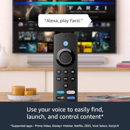Amazon Fire TV Stick Lite with all-new Alexa Voice Remote Lite (no TV controls), HD streaming device | Now with App controls - Nalanda Enterprises