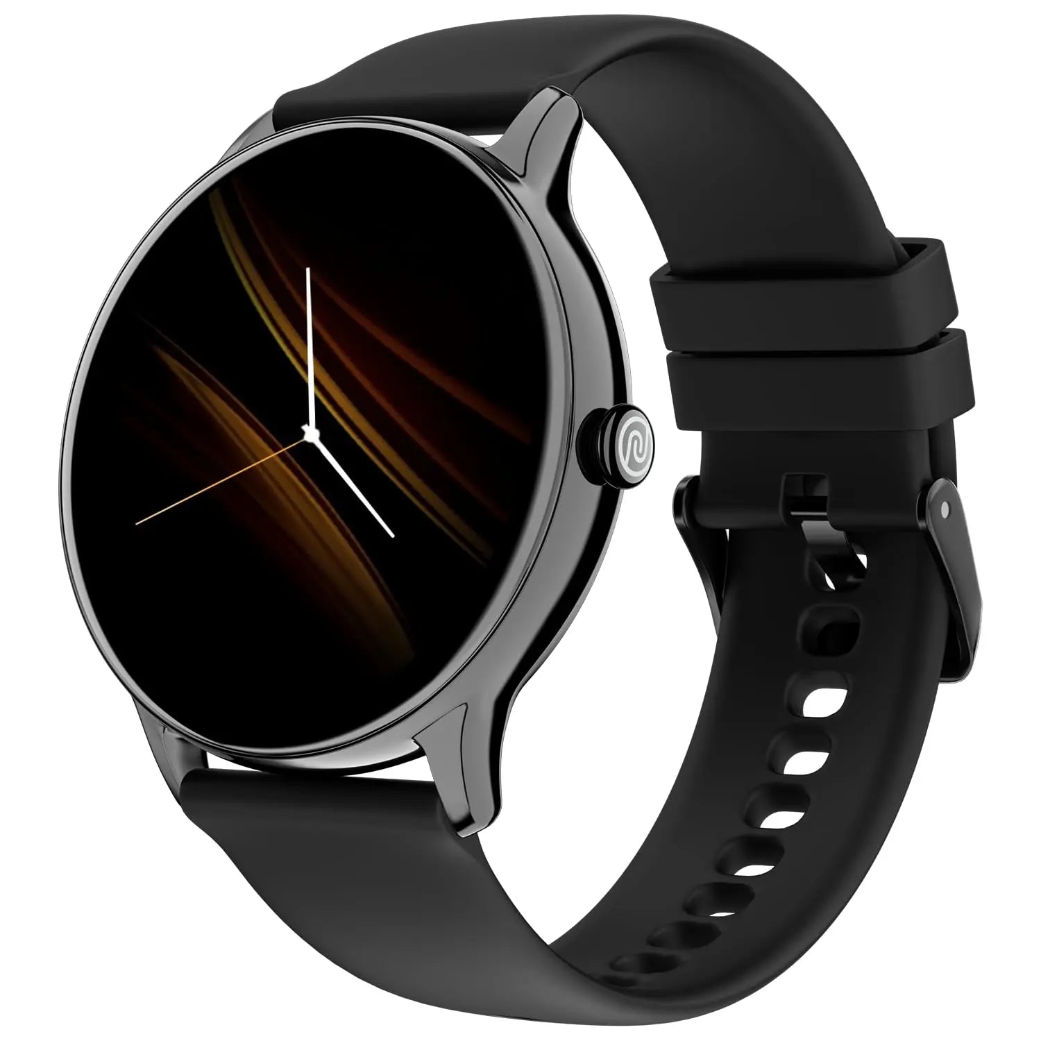 Noise Twist Go Round dial Smartwatch with BT Calling, 1.39" Display, Metal Build, 100+ Watch Faces, IP68, Sleep Tracking, 100+ Sports Modes, 24/7 Heart Rate Monitoring (Black Link) - Nalanda Enterprises