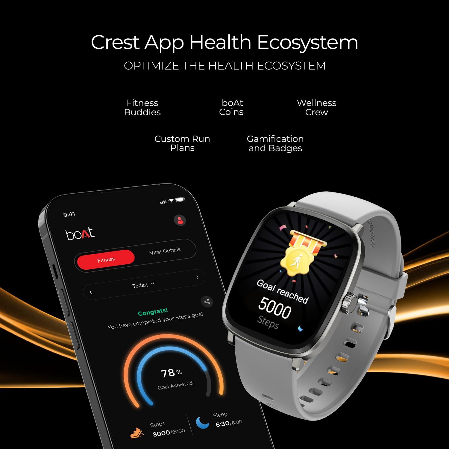 boAt Ultima Regal Smart Watch - Nalanda Enterprises
