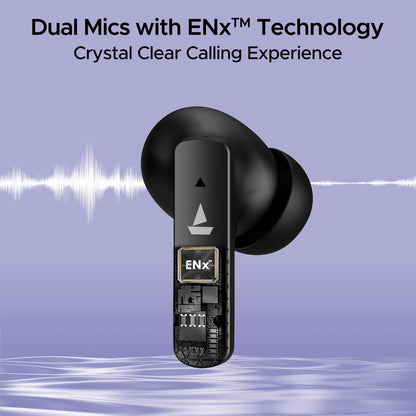 boAt Airdopes 91, 45HRS Battery, 50ms Low Latency, ENx Tech, Fast Charge, IPX4, IWP Tech, v5.3 Bluetooth Earbuds, TWS Ear Buds Wireless Earphones with mic - Nalanda Enterprises