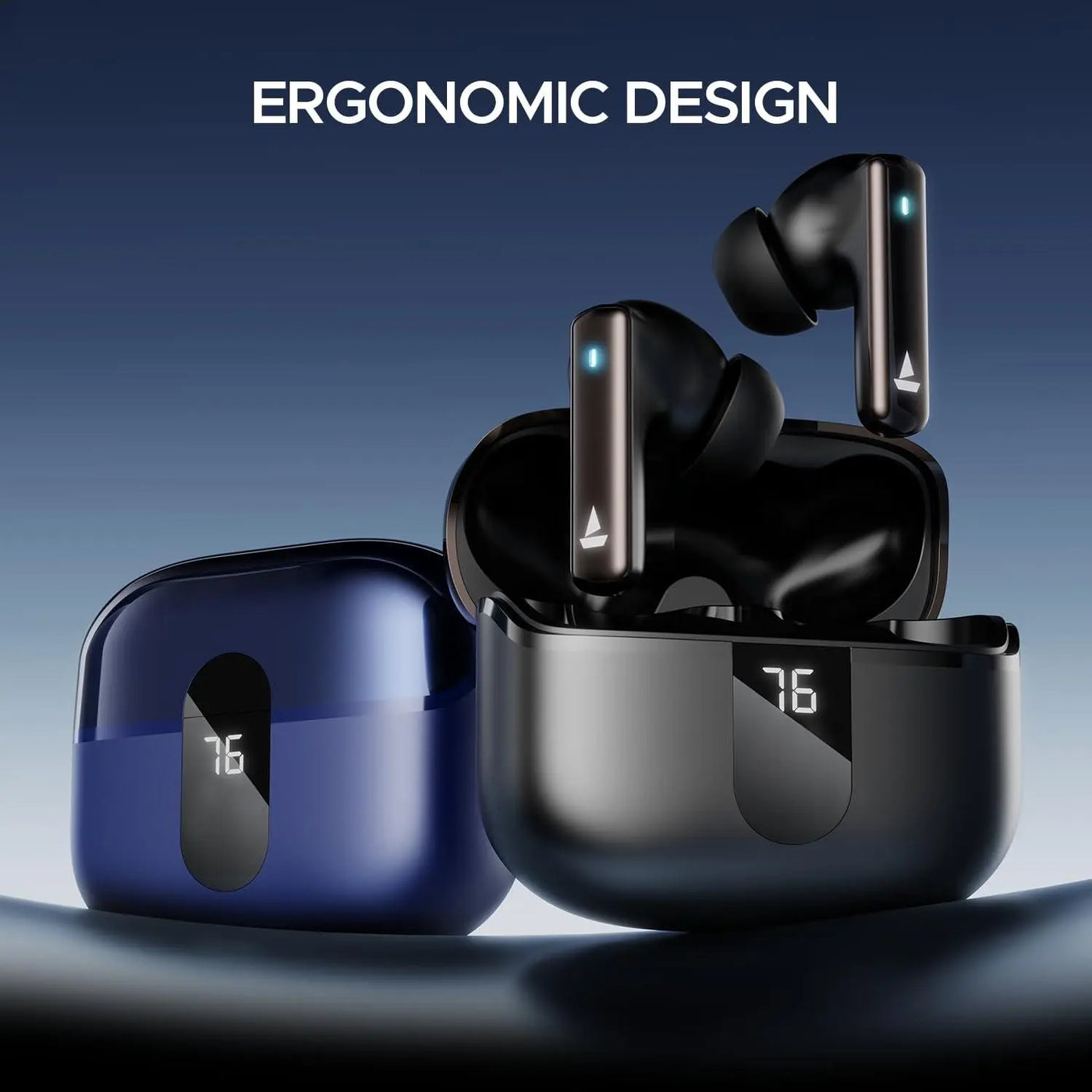 boAt Airdopes 121 Pro Plus Truly Wireless in Ear Ear Buds w/ 100 HRS Playtime, 4 Mics w/ENx™, 50ms Low-Latency Beast™ Mode, ASAP™ Charge, IWP™ Tech, BT v5.3 & IPX5 Earbuds TWS (Black) - Nalanda Enterprises
