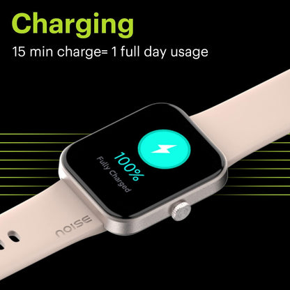 Noise New Macro Smart Watch with 2.0” HD Display,Metallic Finish BT Calling, Functional Crown, 7 Days Battery Life, Sleep Tracking, 200+ Watch Faces (Elite Black) - Nalanda Enterprises