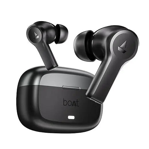 boAt Nirvana Lucid w/ 32 dB ANC, Multi-Point Connectivity, in-Ear Detection, 60HRS Playback, Hearables App, 4 Mics ENx, IPX5 Truly Wireless in Ear Earbuds, TWS Ear Buds - Nalanda Enterprises