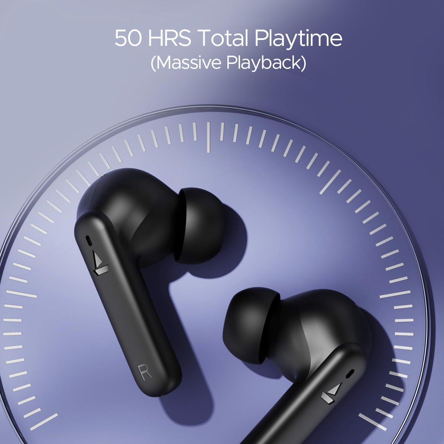 boAt Airdopes 170 TWS Earbuds with 50H Playtime, Quad Mics ENx™ Tech, Low Latency Mode, 13mm Drivers, ASAP™ Charge, IPX4, IWP™, Touch Controls & BT v5.3(Tranquil Blue) - Nalanda Enterprises
