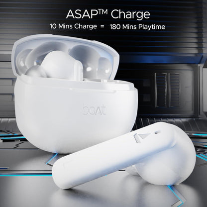 boAt Airdopes 170 TWS Earbuds with 50H Playtime, Quad Mics ENx™ Tech, Low Latency Mode, 13mm Drivers, ASAP™ Charge, IPX4, IWP™, Touch Controls & BT v5.3(Tranquil Blue) - Nalanda Enterprises