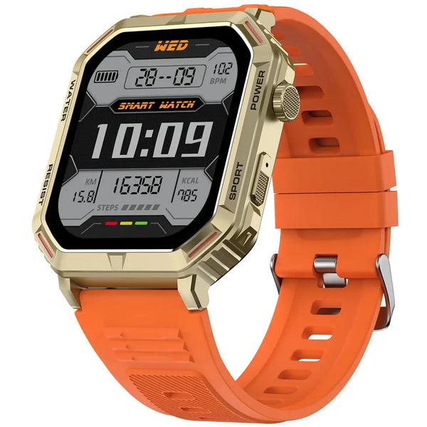 Fire-Boltt Strike Smart Watch 1.95” AMOLED Display, 800 NITS Brightness, 123 Sports Modes, Bluetooth Calling, Always On Mechanism