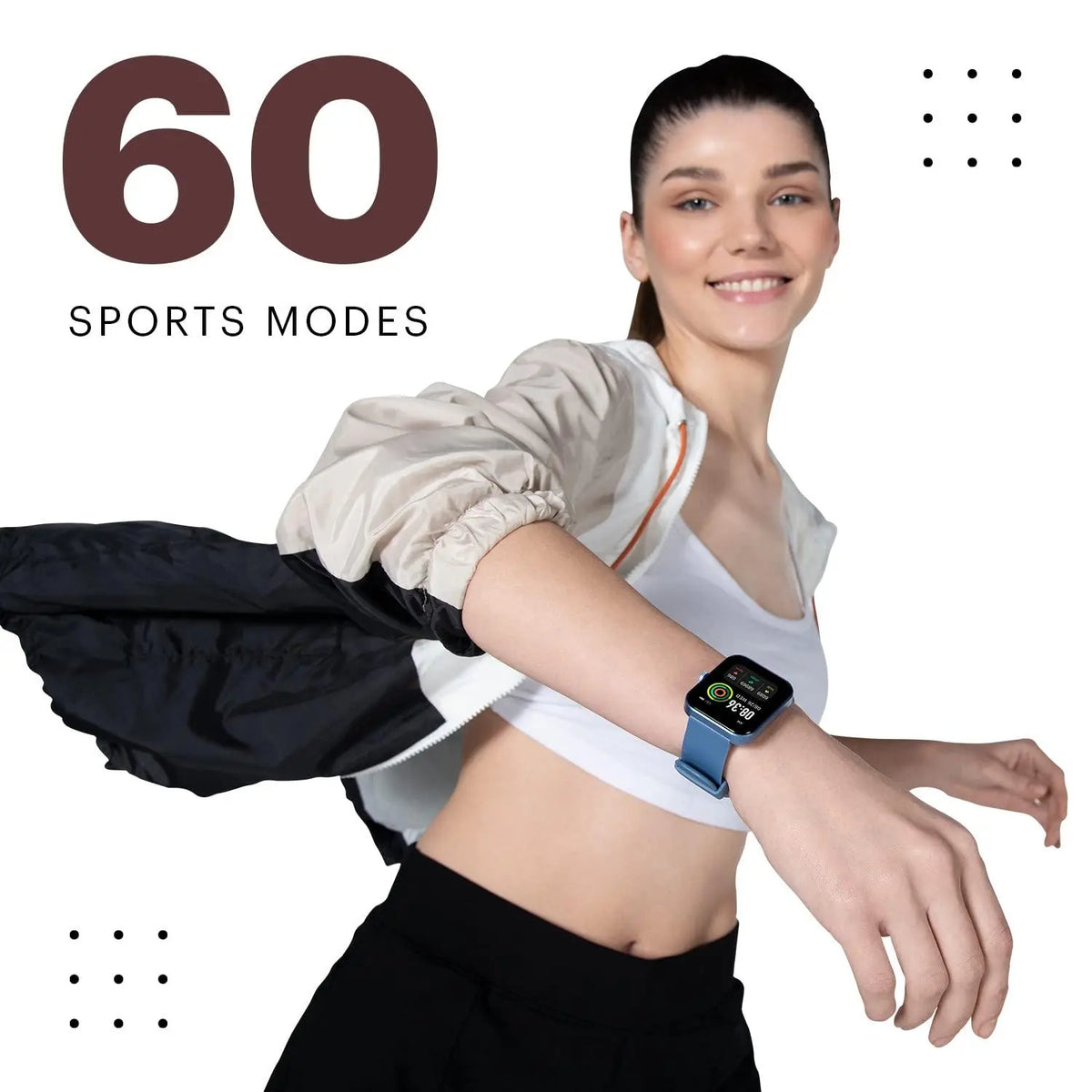 Noise New Macro Smart Watch with 2.0” HD Display,Metallic Finish BT Calling, Functional Crown, 7 Days Battery Life, Sleep Tracking, 200+ Watch Faces (Elite Black) - Nalanda Enterprises