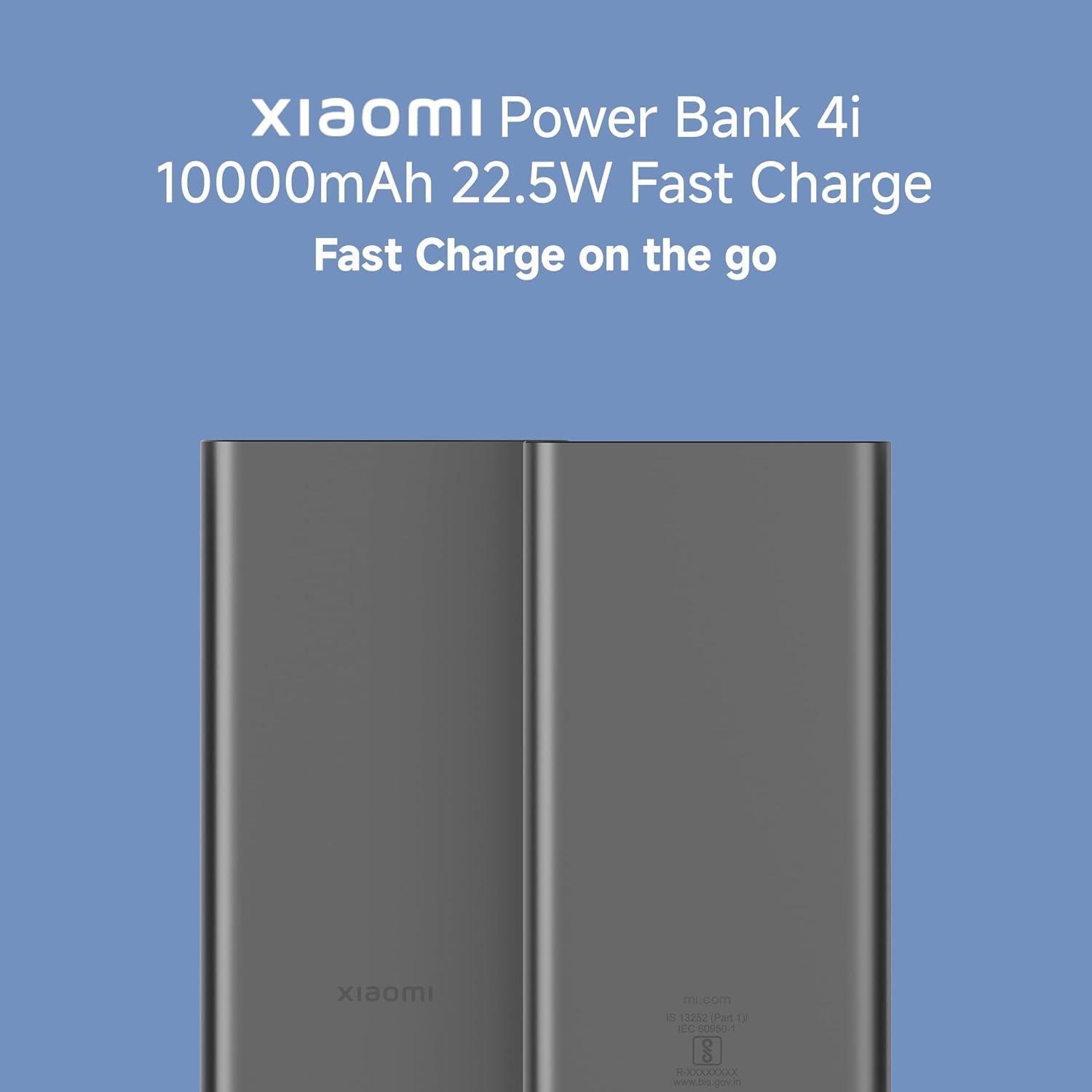 Xiaomi Power Bank 4i 10000mAh 22.5W - Nalanda Enterprises