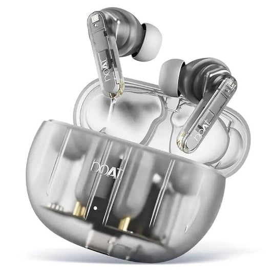 boAt Airdopes 191 ANC, 32dB ANC, Ambient Mode, 60HRS Battery, 4Mics ENx, in-Ear Detection, IWP Tech, Fast Charge, v5.3 Bluetooth Earbuds, TWS Ear Buds Wireless Earphones with mic - Nalanda Enterprises