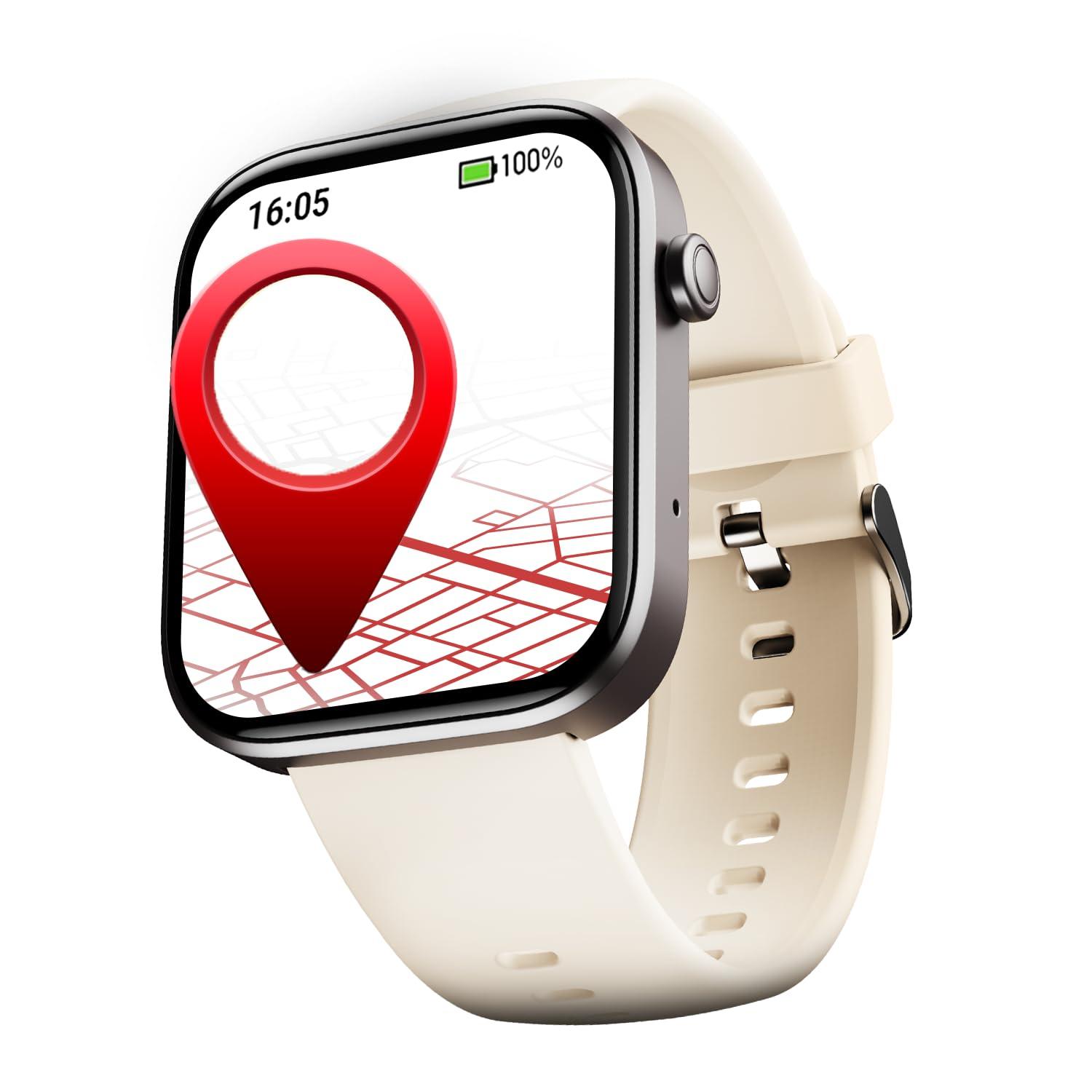 boAt Wave Astra 3 Smartwatch with Bluetooth Calling (46.48mm HD Display, IP67 Water Resistant, Silicone Strap) - Nalanda Enterprises