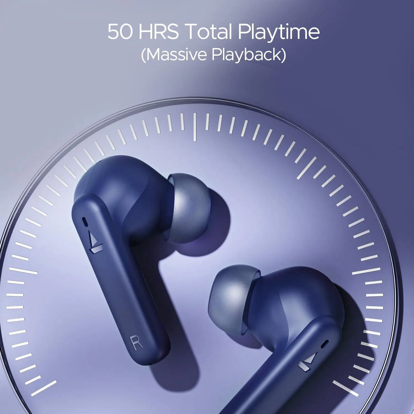 boAt Airdopes 170 TWS Earbuds with 50H Playtime, Quad Mics ENx™ Tech, Low Latency Mode, 13mm Drivers, ASAP™ Charge, IPX4, IWP™, Touch Controls & BT v5.3(Tranquil Blue) - Nalanda Enterprises