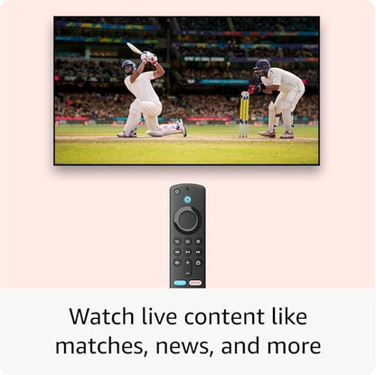 All-new Amazon Fire TV Stick 4K streaming device, ultra-cinematic 4K streaming, supports Wi-Fi 6, Dolby Vision/Atmos, HDR10+ - Nalanda Enterprises