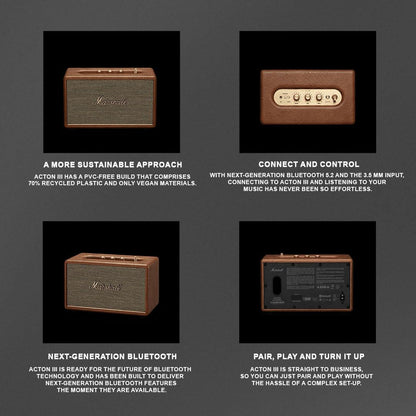 Marshall Acton III Bluetooth Speaker - Nalanda Enterprises