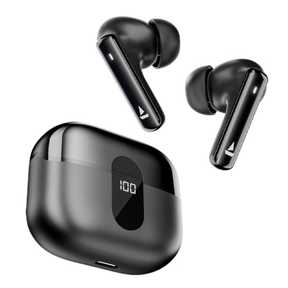 boAt Airdopes 121 Pro Plus Truly Wireless in Ear Ear Buds w/ 100 HRS Playtime, 4 Mics w/ENx™, 50ms Low-Latency Beast™ Mode, ASAP™ Charge, IWP™ Tech, BT v5.3 & IPX5 Earbuds TWS (Black) - Nalanda Enterprises