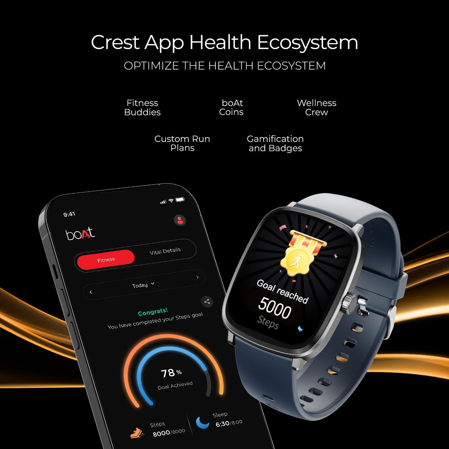 boAt Ultima Regal Smart Watch - Nalanda Enterprises
