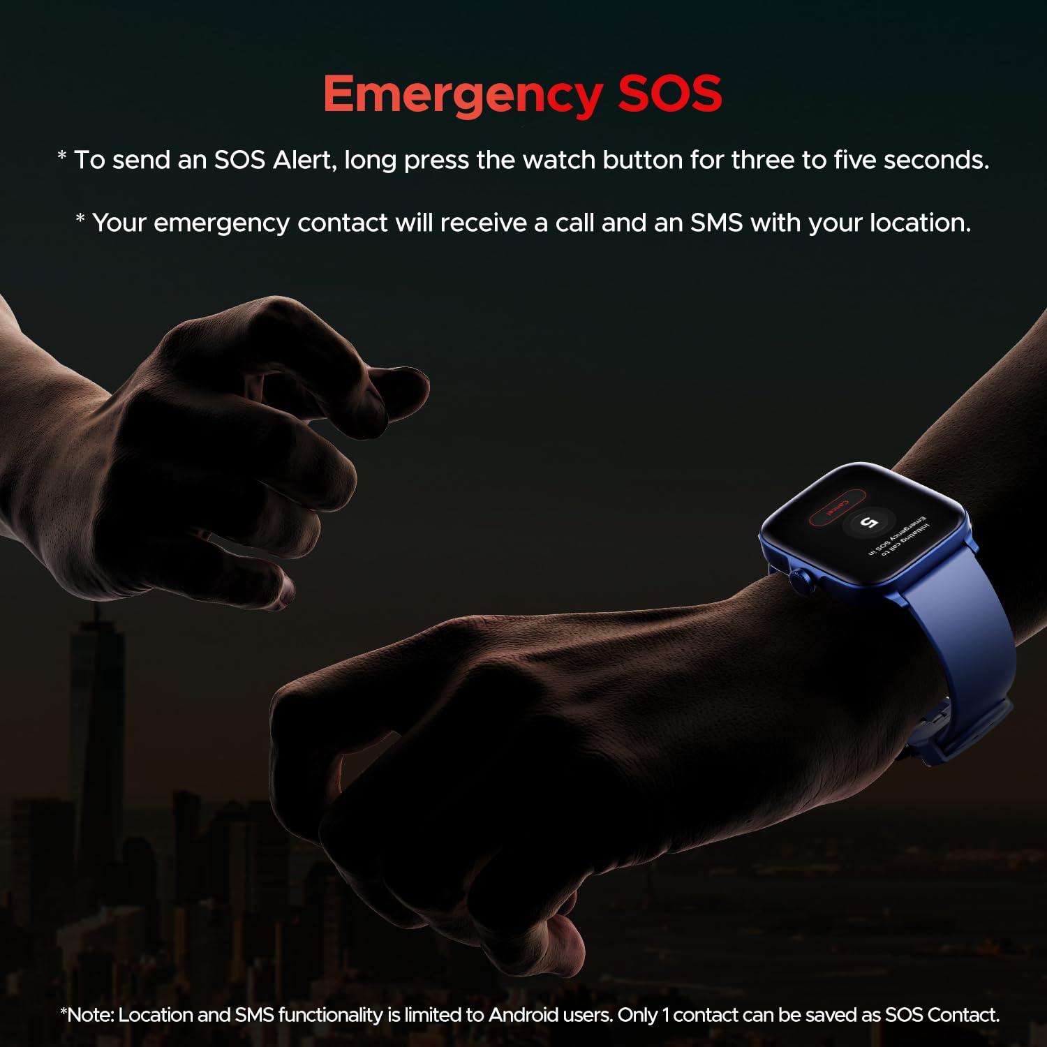 boAt Wave Astra 3 Smartwatch with Bluetooth Calling (46.48mm HD Display, IP67 Water Resistant, Silicone Strap) - Nalanda Enterprises
