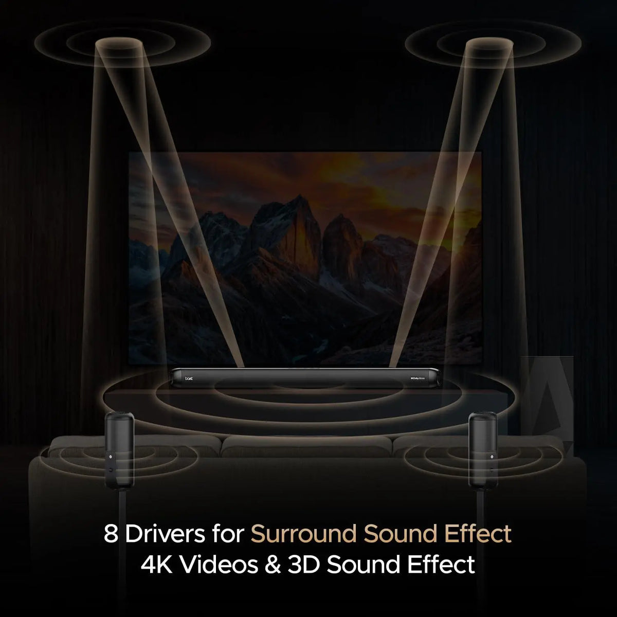 boAt Aavante Bar Aura Soundbar 160W - Nalanda Enterprises