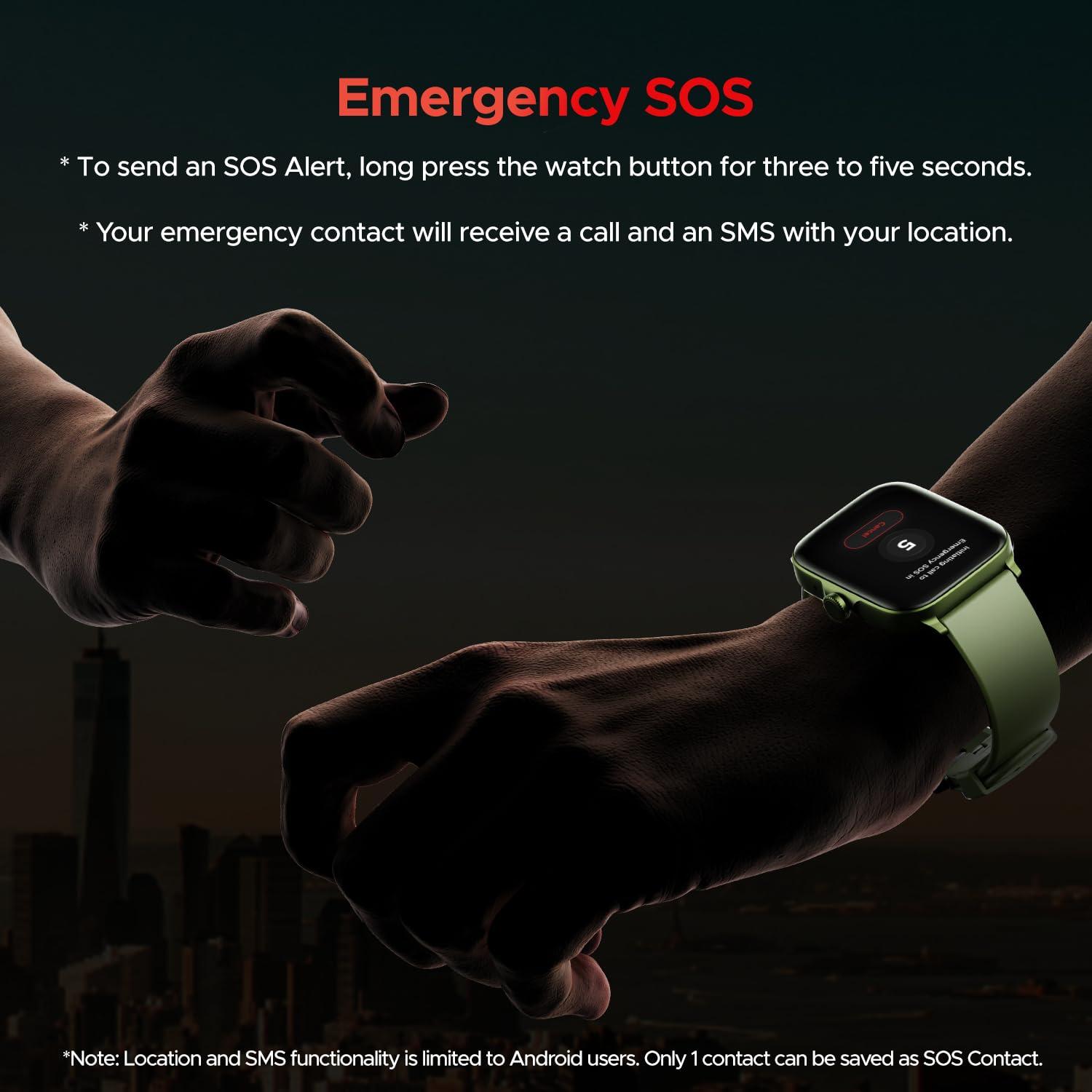 boAt Wave Astra 3 Smartwatch with Bluetooth Calling (46.48mm HD Display, IP67 Water Resistant, Silicone Strap) - Nalanda Enterprises