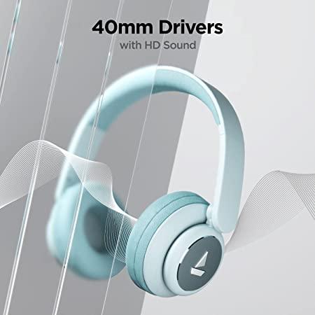 boAt Rockerz 450 Pro | Wireless Headphone with 40mm Massive Drivers, Mountainous Playback Upto 70 Hours, Asap Charge - Nalanda Enterprises