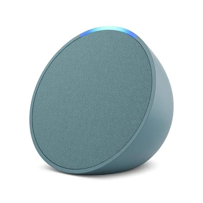 Amazon Echo Pop| Smart speaker with Alexa and Bluetooth| Loud sound, balanced bass, crisp vocals - Nalanda Enterprises