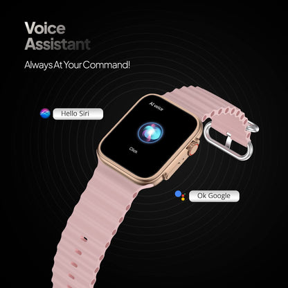 Fire-Boltt Edge 1.78" AMOLED Bluetooth Calling Smart Watch with AI Voice Assistant, Gaming, 110+ Sports Mode & Health Suite, Rotating Crown Button, 368 * 448 Pixel High Resolution