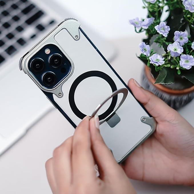 Case club Back Cover Metal Case for iPhone 15 Pro Max - Nalanda Enterprises