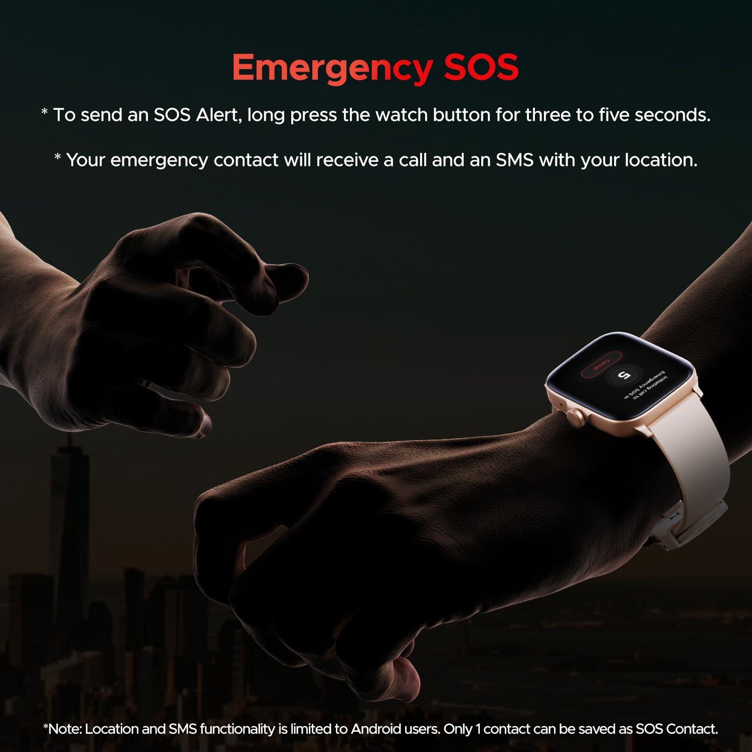 boAt Wave Astra 3 Smartwatch with Bluetooth Calling (46.48mm HD Display, IP67 Water Resistant, Silicone Strap) - Nalanda Enterprises