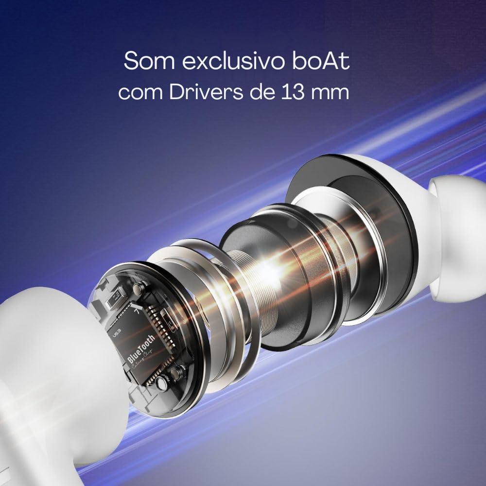 boAt Airdopes 170 TWS Earbuds with 50H Playtime, Quad Mics ENx™ Tech, Low Latency Mode, 13mm Drivers, ASAP™ Charge, IPX4, IWP™, Touch Controls & BT v5.3(Tranquil Blue) - Nalanda Enterprises