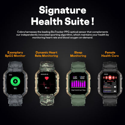 Fire-Boltt Strike Smart Watch 1.95” AMOLED Display, 800 NITS Brightness, 123 Sports Modes, Bluetooth Calling, Always On Mechanism